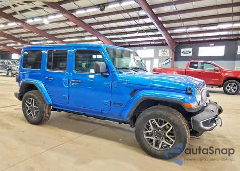 2025 Jeep Wrangler Sahara z USA, uszkodzony, nr VIN 1C4PJXEN1SW644941